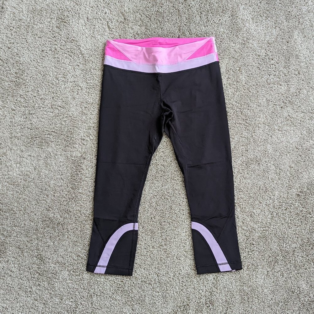 lululemon Running Capris - Pink & Lilac